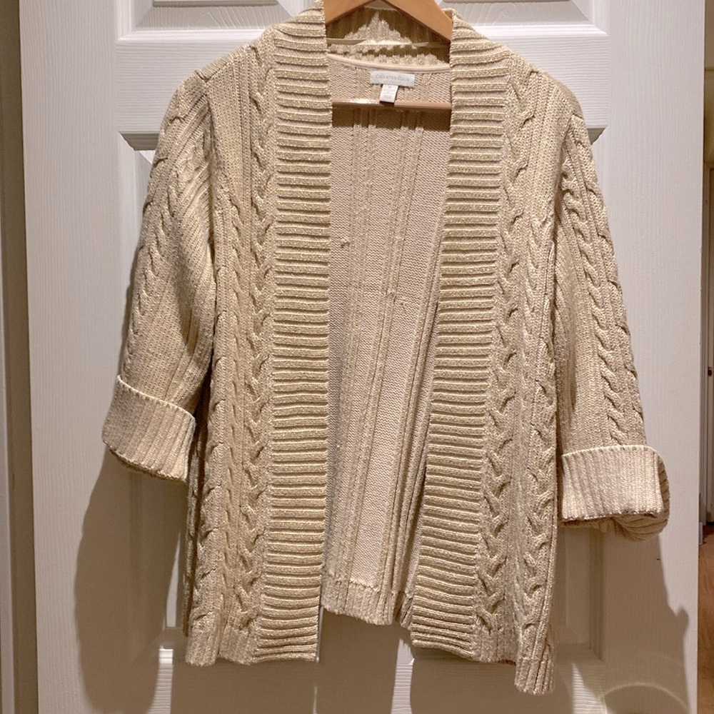 Charter Club Women’s Cable Knit Sweater Cardigan